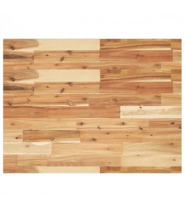 vidaXL Bathroom Vanity Top Oil Finished 80x60x2 cm Solid Wood Acacia — Size: 80 x 60 x 2 cm