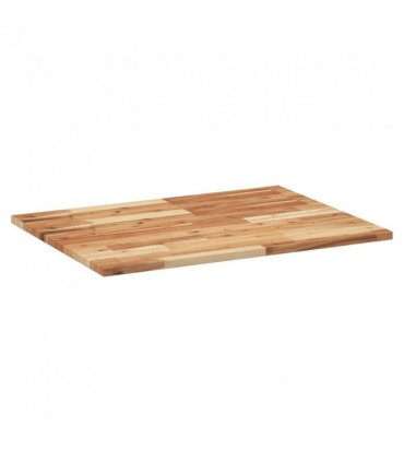 vidaXL Bathroom Vanity Top Oil Finished 80x60x2 cm Solid Wood Acacia — Size: 80 x 60 x 2 cm