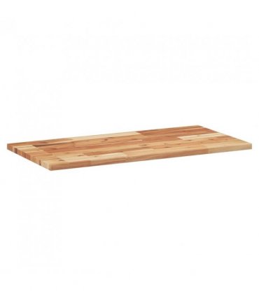 vidaXL Bathroom Vanity Top Oil Finished 80x40x2 cm Solid Wood Acacia — Size: 80 x 40 x 2 cm