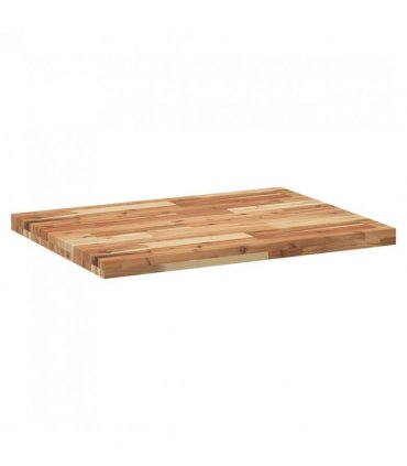 vidaXL Bathroom Vanity Top Oil Finished 100x60x4 cm Solid Wood Acacia — Size: 100 x 60 x 4 cm