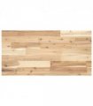 vidaXL Bathroom Vanity Top Untreated 80x40x4 cm Solid Wood Acacia — Colour: natural, Size: 80 x 40 x 4 cm