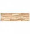 vidaXL Bathroom Vanity Top Untreated 160x40x2 cm Solid Wood Acacia — Colour: natural, Size: 160 x 40 x 2 cm