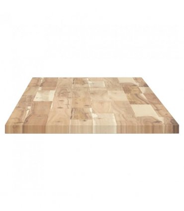 vidaXL Bathroom Vanity Top Untreated 160x40x2 cm Solid Wood Acacia — Colour: natural, Size: 160 x 40 x 2 cm