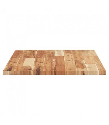 vidaXL Bathroom Vanity Top Oil Finished 80x50x2 cm Solid Wood Acacia — Size: 80 x 50 x 2 cm