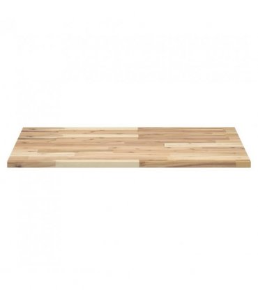 vidaXL Bathroom Vanity Top Untreated 80x60x2 cm Solid Wood Acacia — Colour: natural, Size: 80 x 60 x 2 cm