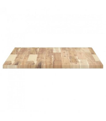 vidaXL Bathroom Vanity Top Untreated 80x60x2 cm Solid Wood Acacia — Colour: natural, Size: 80 x 60 x 2 cm
