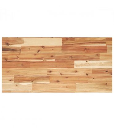 vidaXL Bathroom Vanity Top Oil Finished 100x40x2 cm Solid Wood Acacia — Size: 100 x 40 x 2 cm
