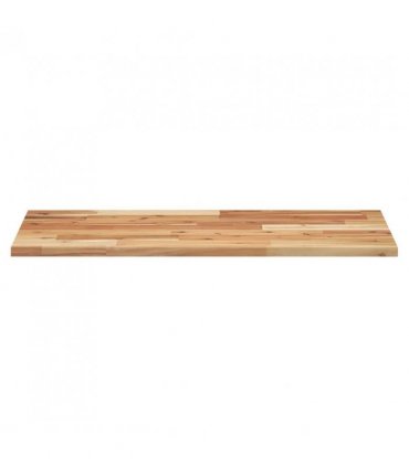 vidaXL Bathroom Vanity Top Oil Finished 100x40x2 cm Solid Wood Acacia — Size: 100 x 40 x 2 cm
