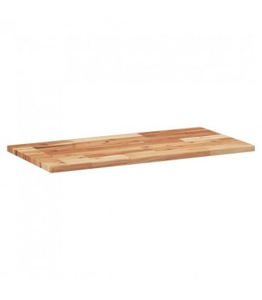 vidaXL Bathroom Vanity Top Oil Finished 100x40x2 cm Solid Wood Acacia — Size: 100 x 40 x 2 cm