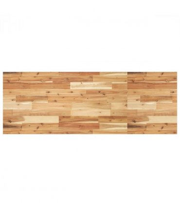 vidaXL Bathroom Vanity Top Oil Finished 140x50x2 cm Solid Wood Acacia — Size: 140 x 50 x 2 cm