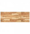 vidaXL Bathroom Vanity Top Oil Finished 140x50x2 cm Solid Wood Acacia — Size: 140 x 50 x 2 cm