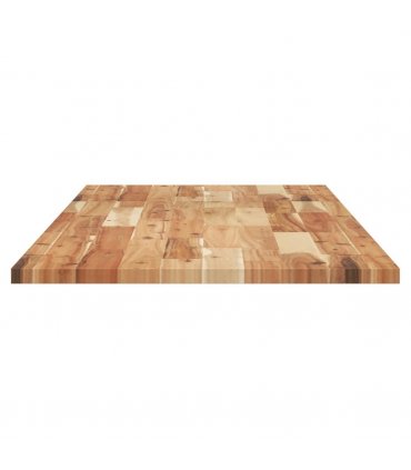 vidaXL Bathroom Vanity Top Oil Finished 140x50x2 cm Solid Wood Acacia — Size: 140 x 50 x 2 cm