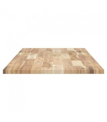 vidaXL Bathroom Vanity Top Untreated 120x50x2 cm Solid Wood Acacia — Colour: natural, Size: 120 x 50 x 2 cm