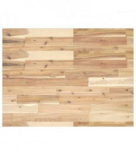 vidaXL Bathroom Vanity Top Untreated 100x60x2 cm Solid Wood Acacia — Colour: natural, Size: 100 x 60 x 2 cm