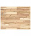 vidaXL Bathroom Vanity Top Untreated 100x60x2 cm Solid Wood Acacia — Colour: natural, Size: 100 x 60 x 2 cm