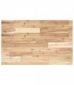 vidaXL Bathroom Vanity Top Untreated 80x50x2 cm Solid Wood Acacia — Colour: natural, Size: 80 x 50 x 2 cm
