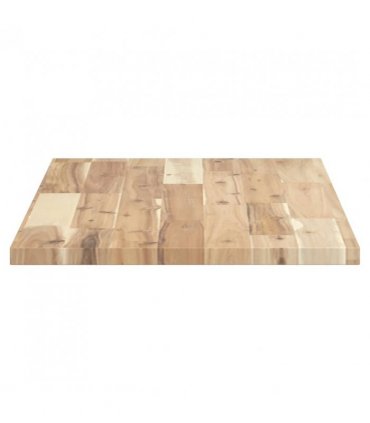 vidaXL Bathroom Vanity Top Untreated 100x40x2 cm Solid Wood Acacia — Colour: natural, Size: 100 x 40 x 2 cm