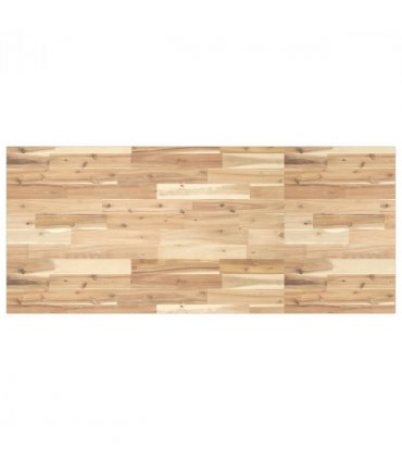 vidaXL Bathroom Vanity Top Untreated 120x60x2 cm Solid Wood Acacia — Colour: natural, Size: 120 x 60 x 2 cm
