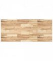 vidaXL Bathroom Vanity Top Untreated 120x60x2 cm Solid Wood Acacia — Colour: natural, Size: 120 x 60 x 2 cm