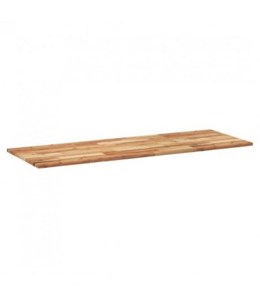 vidaXL Bathroom Vanity Top Oil Finished 120x50x2 cm Solid Wood Acacia — Size: 120 x 50 x 2 cm