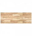 vidaXL Bathroom Vanity Top Untreated 160x50x2 cm Solid Wood Acacia — Colour: natural, Size: 160 x 50 x 2 cm