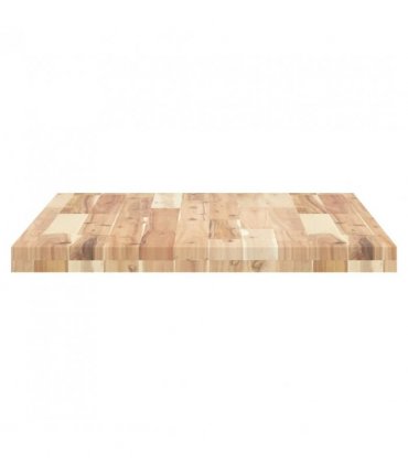 vidaXL Bathroom Vanity Top Untreated 80x60x4 cm Solid Wood Acacia — Colour: natural, Size: 80 x 60 x 4 cm