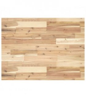 vidaXL Bathroom Vanity Top Untreated 100x60x4 cm Solid Wood Acacia — Colour: natural, Size: 100 x 60 x 4 cm