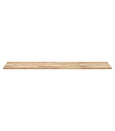 vidaXL Desk Top Untreated 160x50x2 cm Solid Wood Acacia — Colour: natural, Size: 160 x 50 x 2 cm