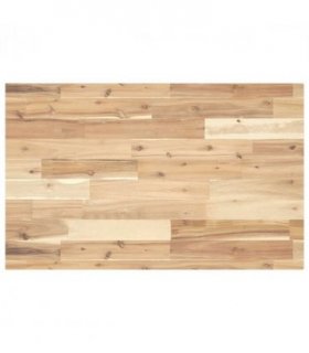 vidaXL Desk Top Untreated 120x50x4 cm Solid Wood Acacia — Colour: natural, Size: 120 x 50 x 4 cm