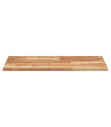 vidaXL Desk Top Oil Finished 100x50x2 cm Solid Wood Acacia — Size: 100 x 50 x 2 cm
