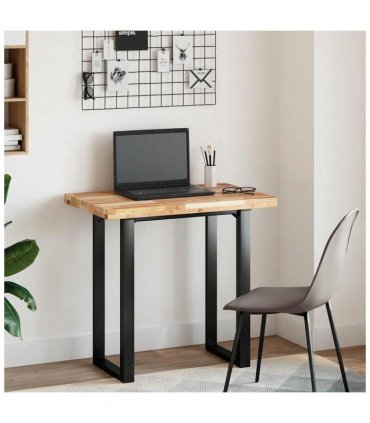 vidaXL Desk Top Untreated 60x50x4 cm Solid Wood Acacia — Colour: natural, Size: 60 x 50 x 4 cm