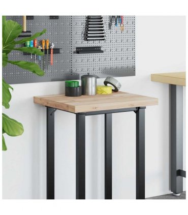 vidaXL Desk Top Untreated 60x50x4 cm Solid Wood Acacia — Colour: natural, Size: 60 x 50 x 4 cm