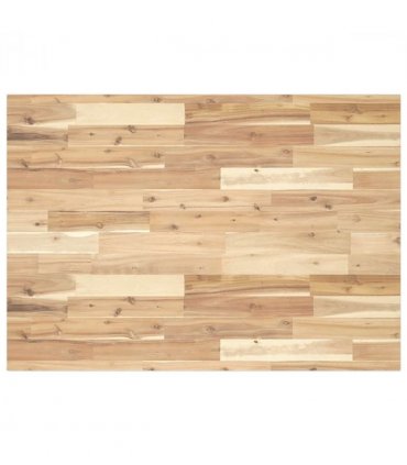 vidaXL Desk Top Untreated 80x70x2 cm Solid Wood Acacia — Colour: natural, Size: 80 x 70 x 2 cm