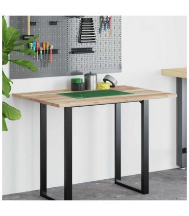 vidaXL Desk Top Untreated 80x70x2 cm Solid Wood Acacia — Colour: natural, Size: 80 x 70 x 2 cm