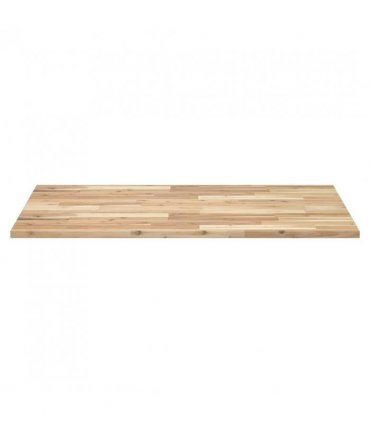vidaXL Desk Top Untreated 80x70x2 cm Solid Wood Acacia — Colour: natural, Size: 80 x 70 x 2 cm