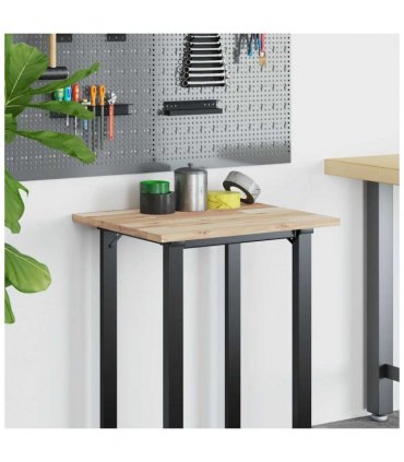 vidaXL Desk Top Untreated 100x50x2 cm Solid Wood Acacia — Colour: natural, Size: 100 x 50 x 2 cm