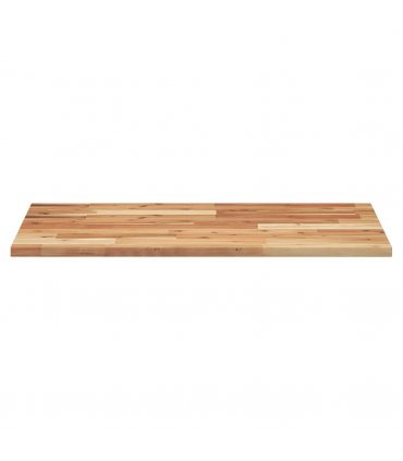 vidaXL Desk Top Oil Finished 80x50x2 cm Solid Wood Acacia — Size: 80 x 50 x 2 cm