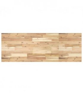 vidaXL Desk Top Untreated 120x50x2 cm Solid Wood Acacia — Colour: natural, Size: 120 x 50 x 2 cm