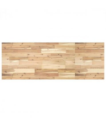 vidaXL Desk Top Untreated 120x50x2 cm Solid Wood Acacia — Colour: natural, Size: 120 x 50 x 2 cm