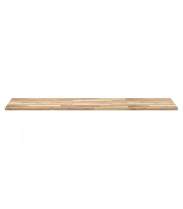 vidaXL Desk Top Untreated 120x50x2 cm Solid Wood Acacia — Colour: natural, Size: 120 x 50 x 2 cm