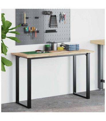 vidaXL Desk Top Untreated 120x50x2 cm Solid Wood Acacia — Colour: natural, Size: 120 x 50 x 2 cm