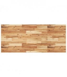 vidaXL Desk Top Oil Finished 120x60x2 cm Solid Wood Acacia — Size: 120 x 60 x 2 cm