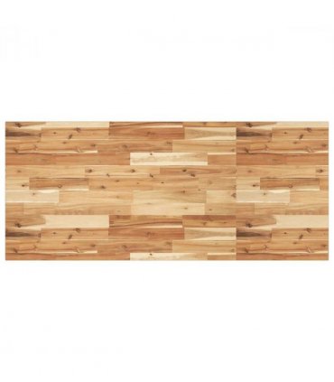 vidaXL Desk Top Oil Finished 120x60x2 cm Solid Wood Acacia — Size: 120 x 60 x 2 cm