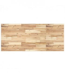 vidaXL Desk Top Untreated 120x60x2 cm Solid Wood Acacia — Colour: natural, Size: 120 x 60 x 2 cm