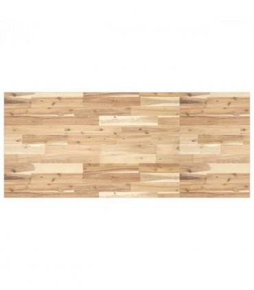vidaXL Desk Top Untreated 120x60x2 cm Solid Wood Acacia — Colour: natural, Size: 120 x 60 x 2 cm