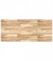 vidaXL Desk Top Untreated 120x60x2 cm Solid Wood Acacia — Colour: natural, Size: 120 x 60 x 2 cm
