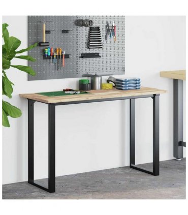 vidaXL Desk Top Untreated 120x60x2 cm Solid Wood Acacia — Colour: natural, Size: 120 x 60 x 2 cm