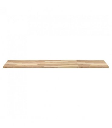 vidaXL Desk Top Untreated 120x60x2 cm Solid Wood Acacia — Colour: natural, Size: 120 x 60 x 2 cm