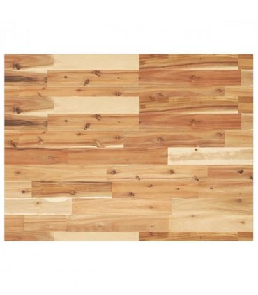 vidaXL Desk Top Oil Finished 100x60x2 cm Solid Wood Acacia — Size: 100 x 60 x 2 cm