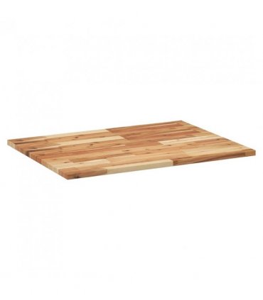 vidaXL Desk Top Oil Finished 100x60x2 cm Solid Wood Acacia — Size: 100 x 60 x 2 cm